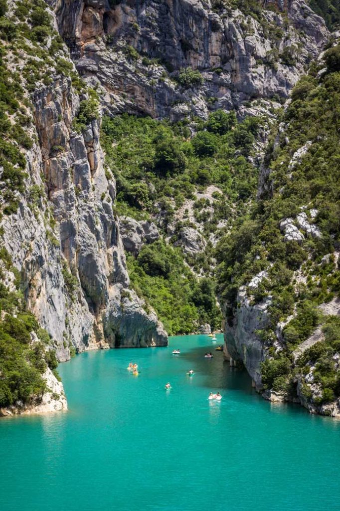 Gorges du Verdon près du Muy dans le Var